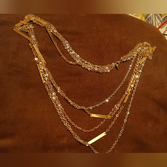JLO Gorgeous Multi Layer Long Necklace - Picture 1 of 8